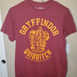 Harry Potter Tshirt, adult med, burgundy